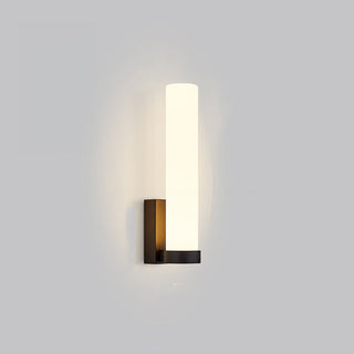Metal aluminum glass Nordic wall sconce LED — modern lamp