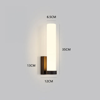 Nordic Wall LED Light - Modern Metal Wall Lamp With Aluminum Glass Fixture