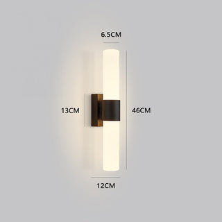 Nordic Wall LED Light - Modern Metal Wall Lamp With Aluminum Glass Fixture