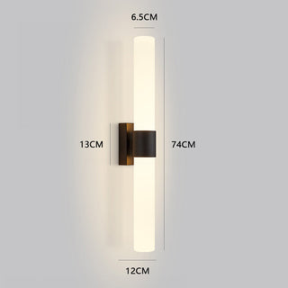 Nordic Wall LED Light - Modern Metal Wall Lamp With Aluminum Glass Fixture