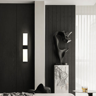 Applique murale prismatique en métal – Lampe LED minimaliste à lumière chaude