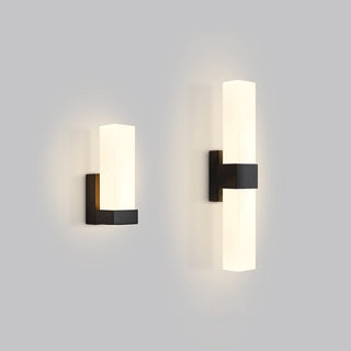 Applique murale prismatique en métal – Lampe LED minimaliste à lumière chaude