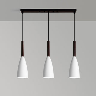 Suspension nordique – Lampe suspendue scandinave en vitrail avec longueur réglable