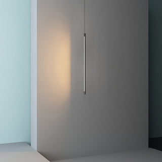 Suspension LED scandinave - Lampe de chevet en aluminium avec cordon réglable et lumière chaude