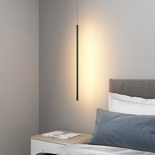 Adjustable aluminum LED pendant for bedroom reading nook