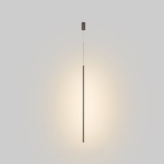 Modern Scandinavian pendant with slim aluminum fixture