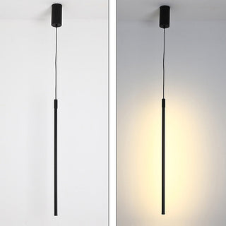 Suspension LED scandinave - Lampe de chevet en aluminium avec cordon réglable et lumière chaude