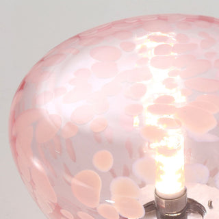 Pink ceiling lamp glass elegant – modern flush mount hallway