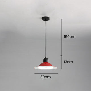 LED stained pendant lamp detail — Nordic acrylic dining ceiling