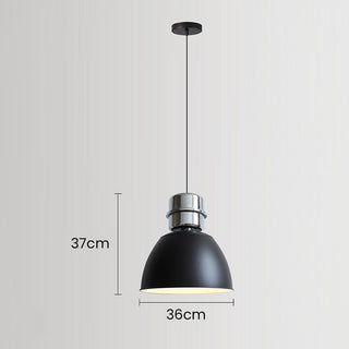 Scandinavian small pendant in interior — LED modern hanging fixture