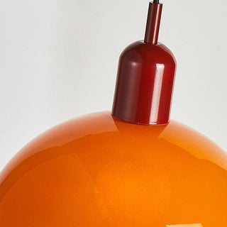 Mini suspension de chevet - Lampe moderne en vitrail avec ampoule E27, dimmable