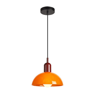 Mini suspension de chevet - Lampe moderne en vitrail avec ampoule E27, dimmable