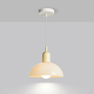Mini suspension de chevet - Lampe moderne en vitrail avec ampoule E27, dimmable