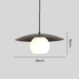 UFO mini pendant styled — creative iron disc metal hanging light