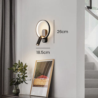 Rotatable mini LED metal wall lamp ambient — adjustable sconce