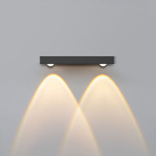 Modern LED long strip wall lamp — aluminum minimalist sconce