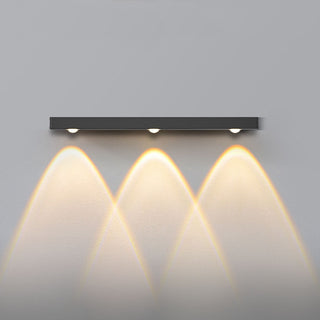 Long strip aluminum minimalist LED wall sconce — modern lamp