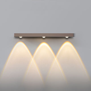 Aluminum minimalist LED strip wall lamp ambient — modern