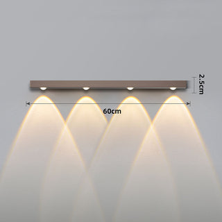 Modern LED Wall Light - Long Strip Light | Aluminum Minimalist LED Wall Lamp