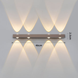 Modern LED Wall Light - Long Strip Light | Aluminum Minimalist LED Wall Lamp