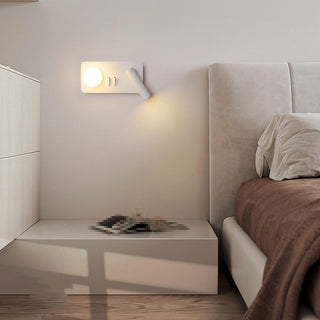 Appliques Murales LED - Spot Réglable 2 Lumières, Style Contemporain et Rotatif