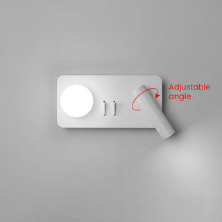 Appliques Murales LED - Spot Réglable 2 Lumières, Style Contemporain et Rotatif