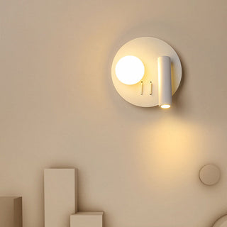 LED wall sconce contemporary rotation 2-light — adjustable spotlight