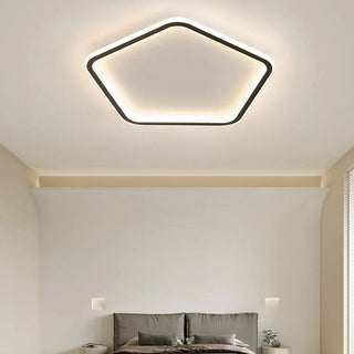 Nordic pentagon ceiling light LED – modern flush mount