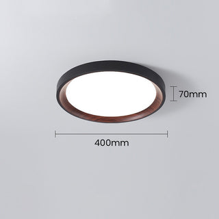 Simple LED ceiling lamp round acrylic – modern bedroom