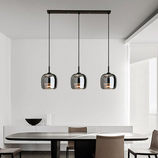 Mini glass pendant lamp — Scandinavian adjustable fixture