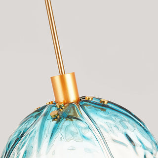 Suspension Tiges de Verre – Suspension Élégante en Forme de Fleur Avec Fixation Métallique