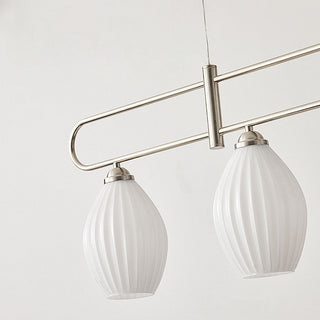 Glass Ceiling Light - Modern Colorful Dining Room Lighting With E27 Bulb