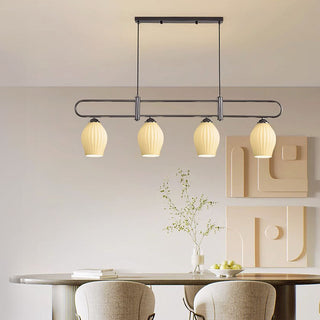 Glass Ceiling Light - Modern Colorful Dining Room Lighting With E27 Bulb