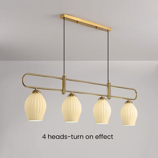 Glass Ceiling Light - Modern Colorful Dining Room Lighting With E27 Bulb