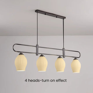 Glass Ceiling Light - Modern Colorful Dining Room Lighting With E27 Bulb