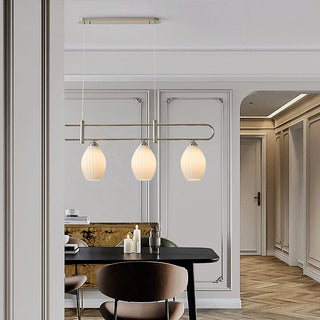 Glass Ceiling Light - Modern Colorful Dining Room Lighting With E27 Bulb