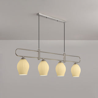 Glass Ceiling Light - Modern Colorful Dining Room Lighting With E27 Bulb