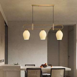 Colorful glass ceiling light modern – E27 dining room lamp