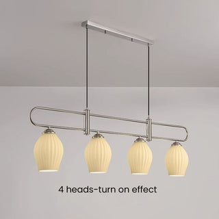 Glass Ceiling Light - Modern Colorful Dining Room Lighting With E27 Bulb