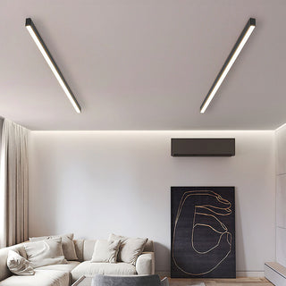 Acrylic ceiling fixture LED simple – flush mount installed
