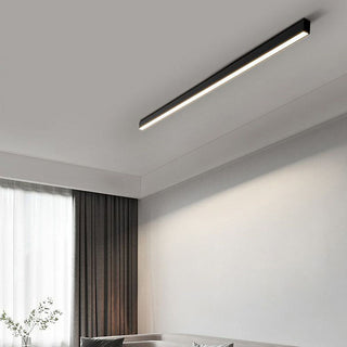Acrylic LED ceiling light – simple flush mount living room