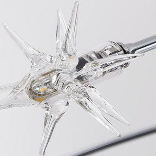 Plafonnier de chambre de luxe – Lustre moderne en verre étoile finition dorée