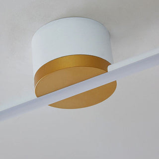 Modern LED strip ceiling fixture – soft glow hallway