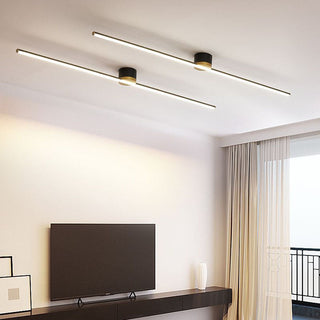 LED ceiling lamp strip soft glow – modern hallway fixture