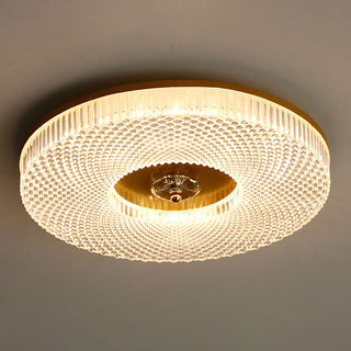 Acrylic LED Ceiling Light - Modern Bedroom Fixture | Soft Warm Ambient Lighting