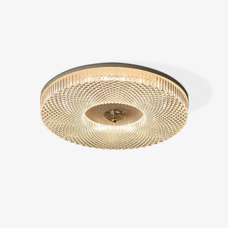 Acrylic LED Ceiling Light - Modern Bedroom Fixture | Soft Warm Ambient Lighting