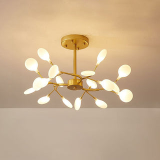 Acrylic living room chandelier modern branch luxury ceiling