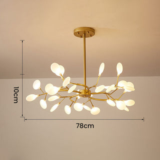 Luxury acrylic modern branch chandelier pendant ceiling