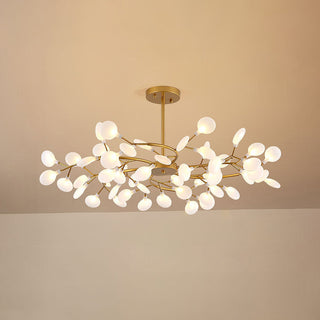 Branch style acrylic chandelier luxury modern living room