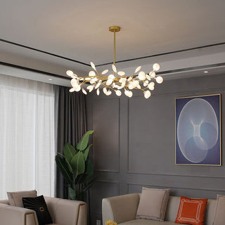 Contemporary acrylic branch chandelier luxury ceiling fixture